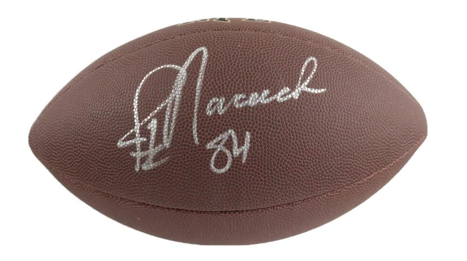 JAY NOVACEK AUTOGRAPHED FOOTBALL (DALLAS COWBOYS) - JSA COA!