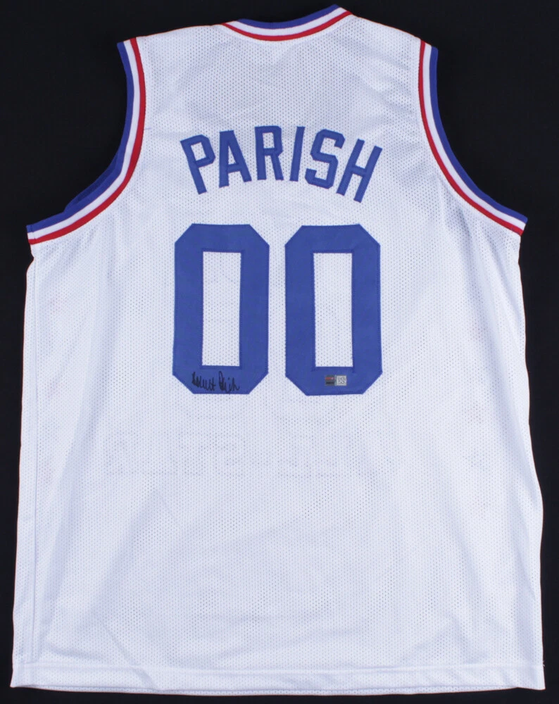 ROBERT PARISH AUTOGRAPHED CUSTOM ALL-STAR JERSEY (CELTICS) - TRISTAR HOLOGRAM!