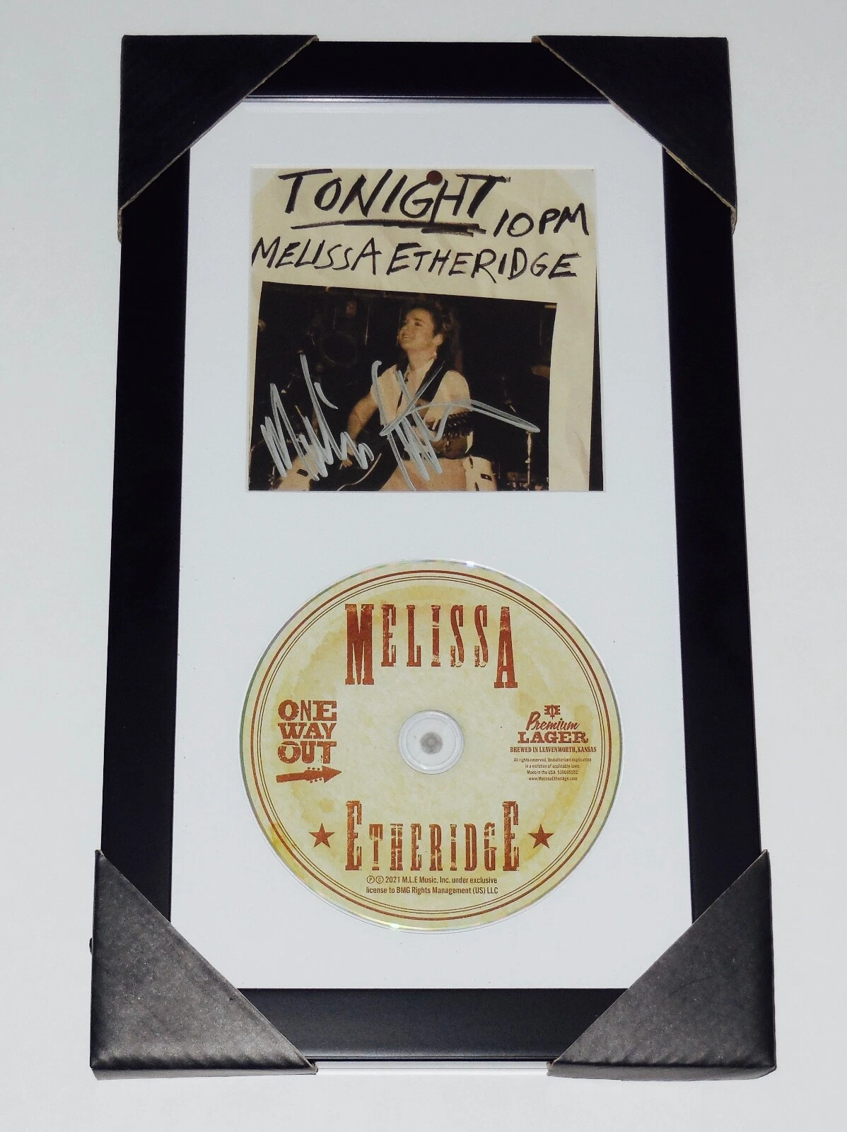 MELISSA ETHERIDGE AUTOGRAPHED 
