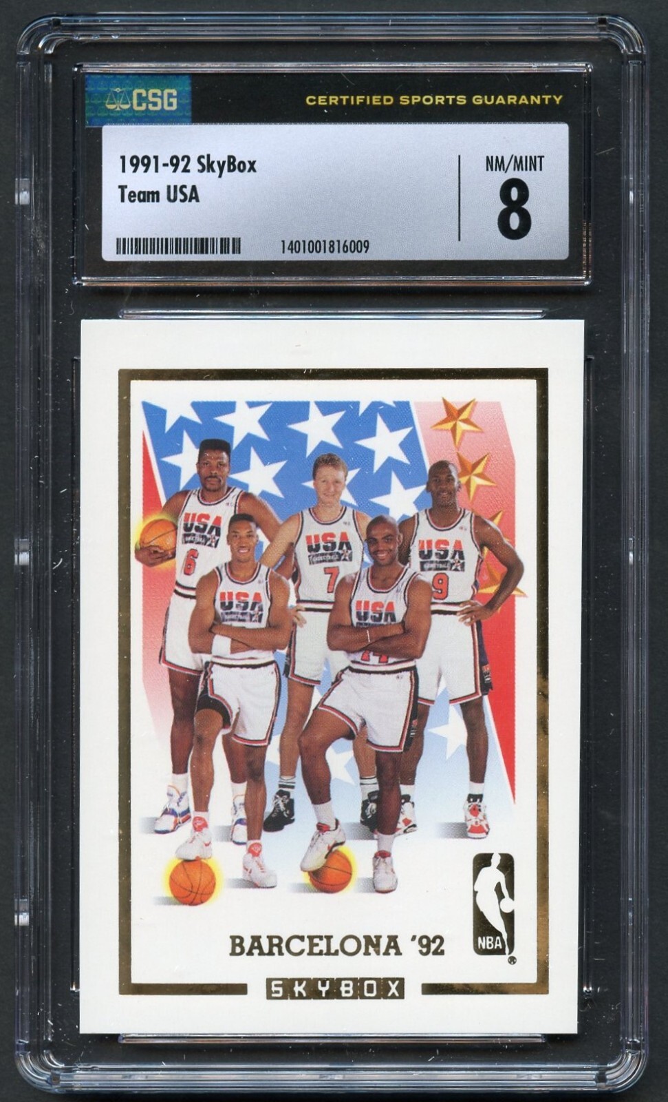 Olympic Team USA 1992-93 SkyBox Jordan, Magic, Bird, Ewing, Barkley etc. CSG 8