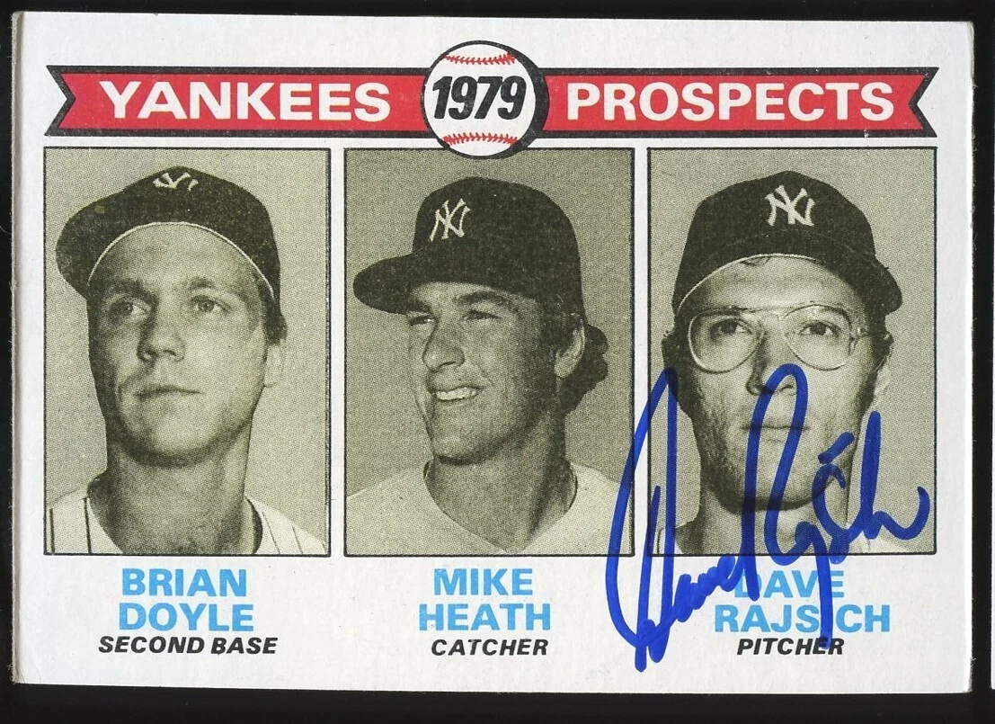 Dave Rajsich #710 signed autograph auto 1979 Topps Baseball Trading Card