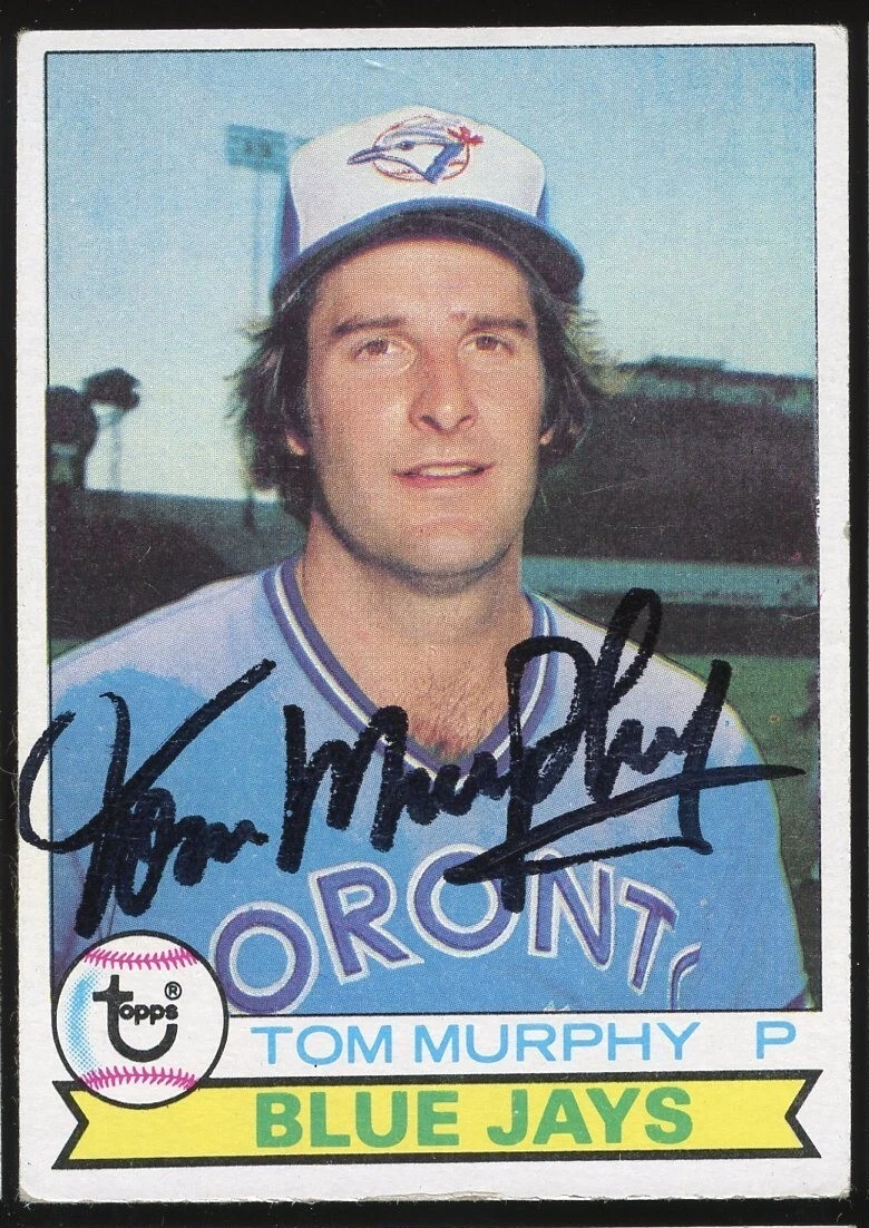 Tom Murphy #588 signed autograph auto 1979 Topps Baseball Trading Card