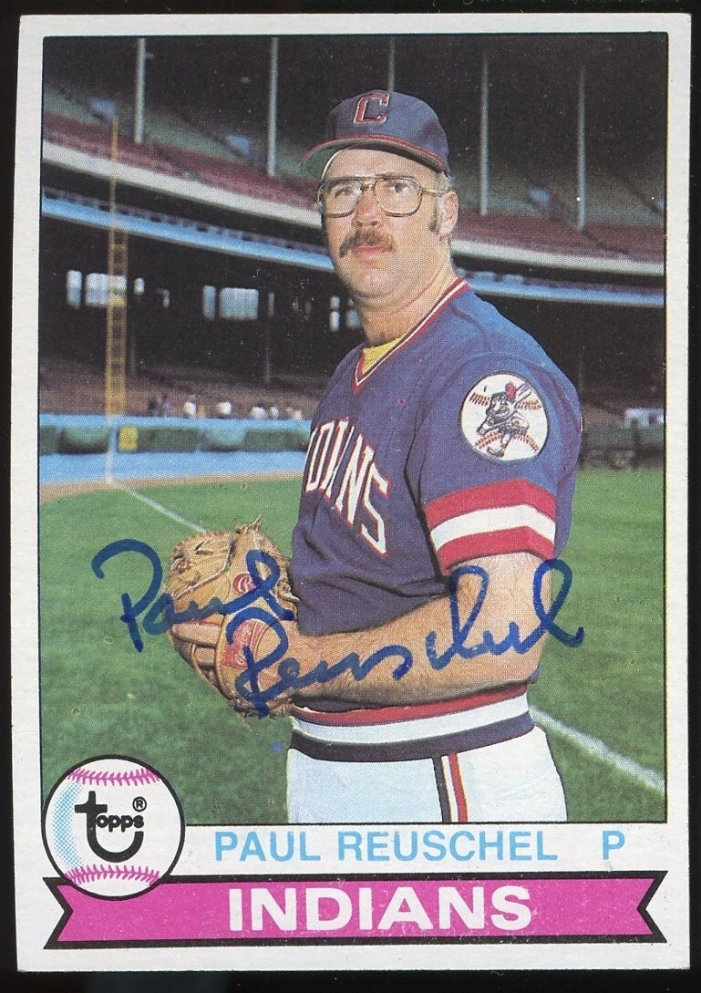 Paul Reuschel #511 signed autograph auto 1979 Topps Baseball Trading Card
