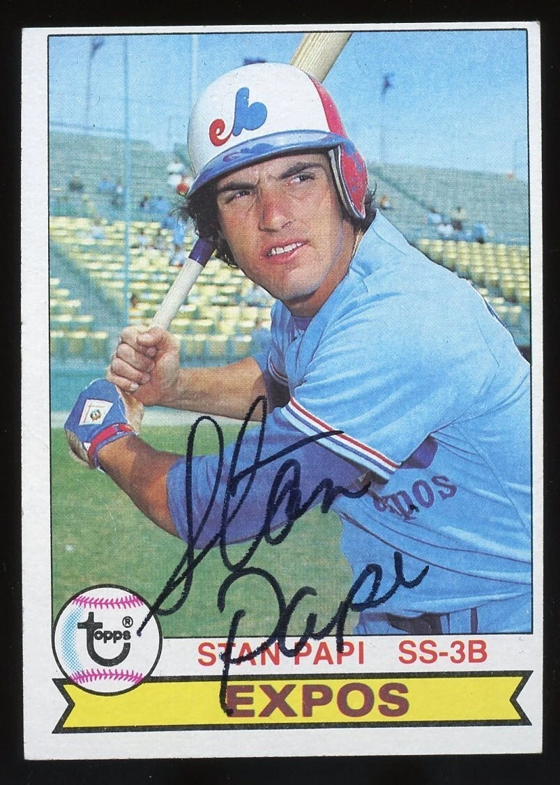 Stan Papi #652 signed autograph auto 1979 Topps Baseball Trading Card