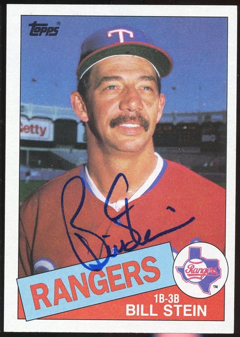 Bill Stein #171 signed autograph auto 1985 Topps Baseball Trading Card