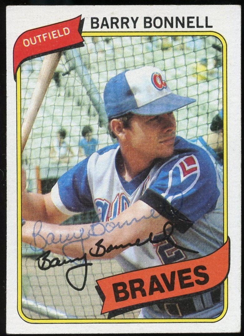 Barry Bonnell #632 signed autograph auto 1980 Topps Baseball Trading Card