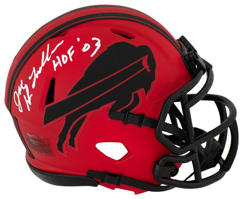 Joe DeLamielleure Signed Bills RAVE Riddell Speed Mini Helmet w/HOF'03 -(SS COA)