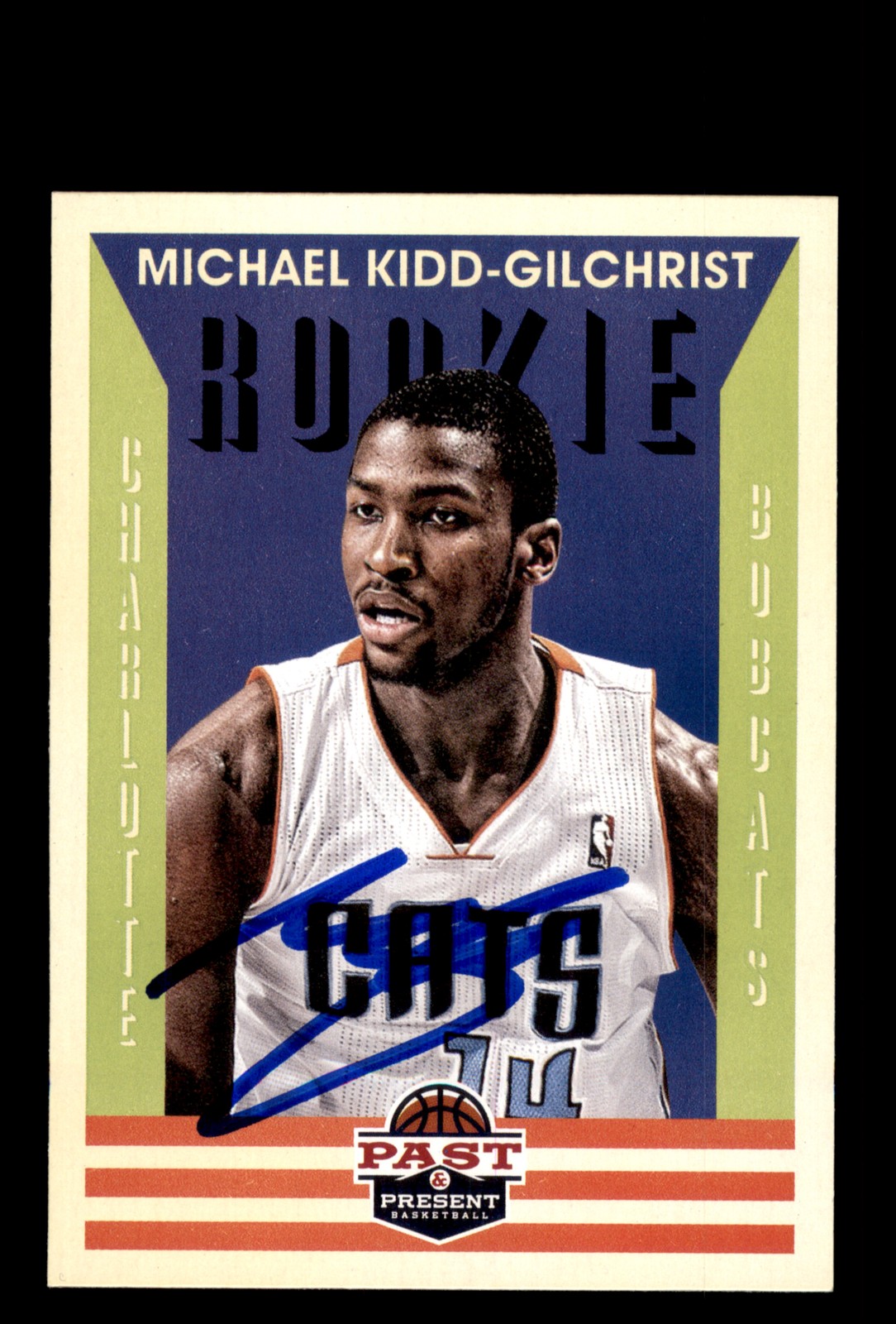 Signed Basketball Card Auto Michael Kidd-Gilchrist 2012-13 Panini Past & Present