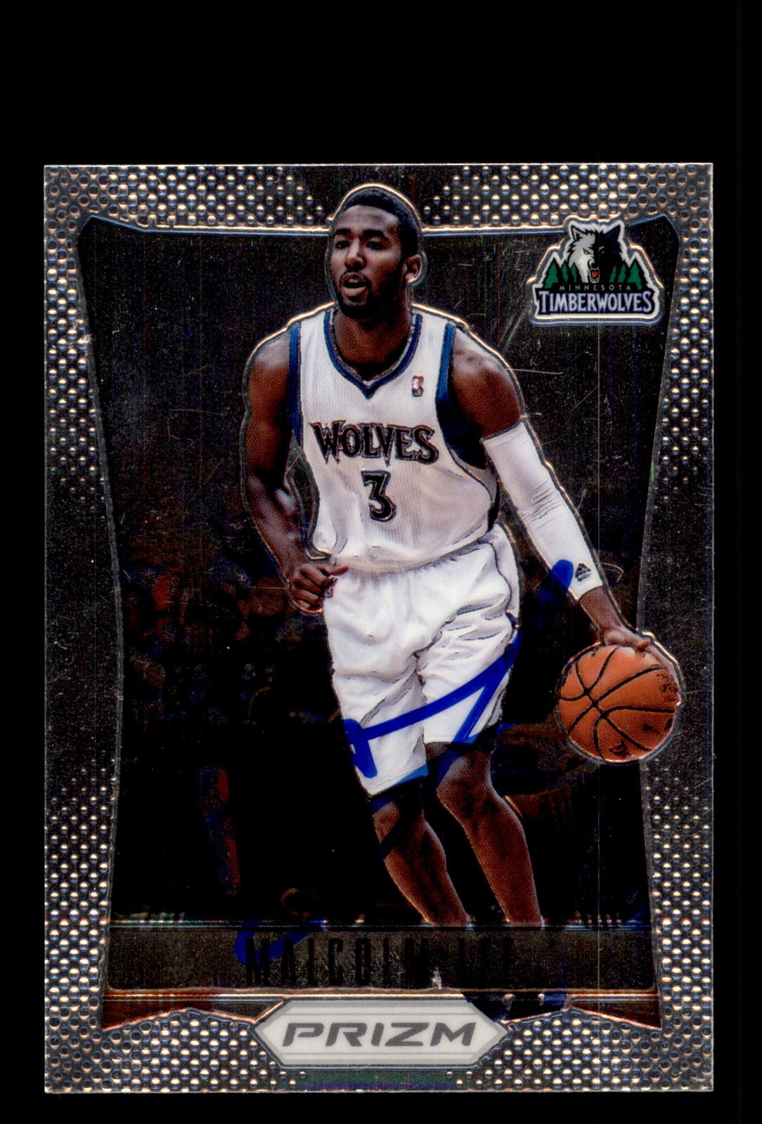 Signed Basketball Card Auto Malcolm Lee 2012-13 Panini Prizm #276 Timberwolves