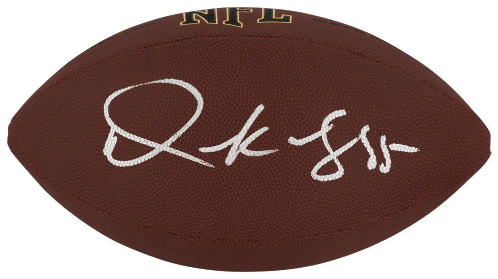 Derrick Mason Signed Wilson Super Grip Full Size NFL Football - (SCHWARTZ COA)