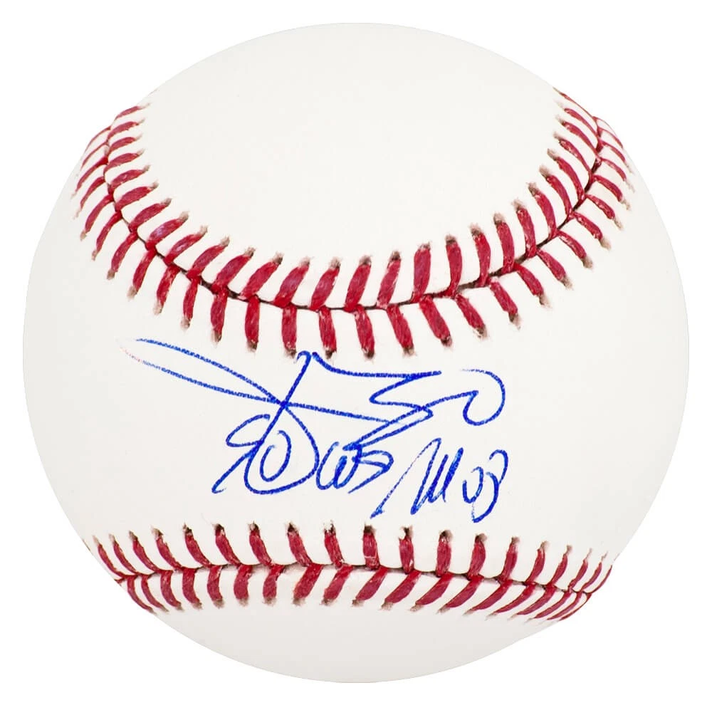 Jose Rijo Signed Rawlings Official MLB Baseball w/90 WS MVP - (SCHWARTZ COA)