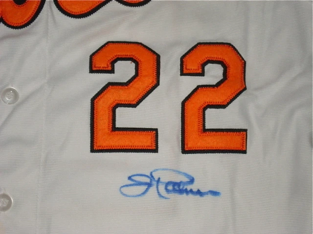 JIM PALMER AUTOGRAPHED JERSEY (ORIOLES) W/ PROOF!