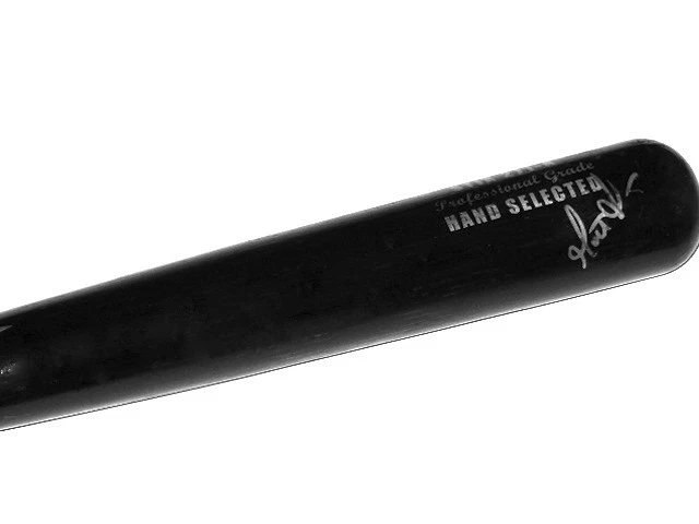 MATT MOORE AUTOGRAPHED BAT (RAYS) W/ PROOF! - Spring Training Used Bat!
