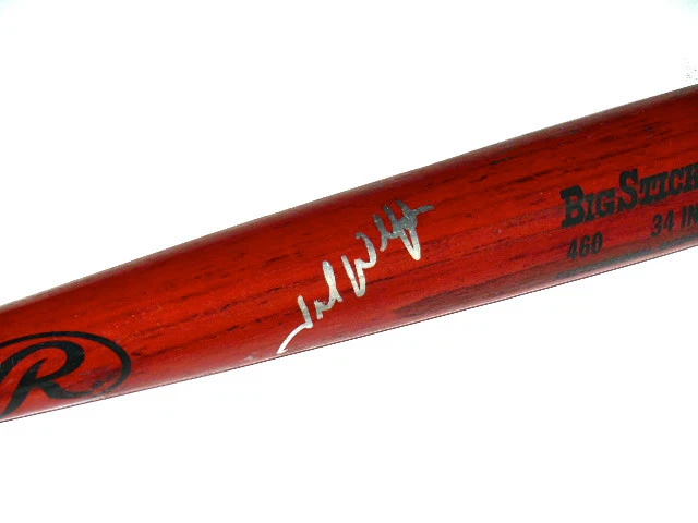 JOSH WILLINGHAM AUTOGRAPHED BAT (ROYALS) W/ PROOF! - Spring Training Used Bat!
