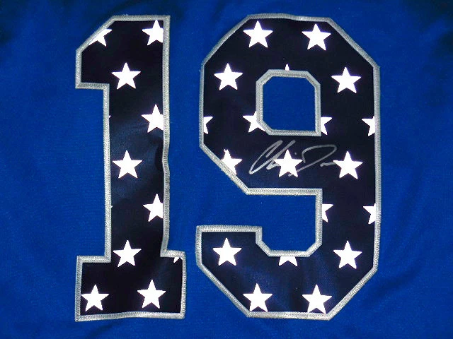 CHRIS DAVIS AUTOGRAPHED ALL-STAR JERSEY (ORIOLES) W/ PROOF!