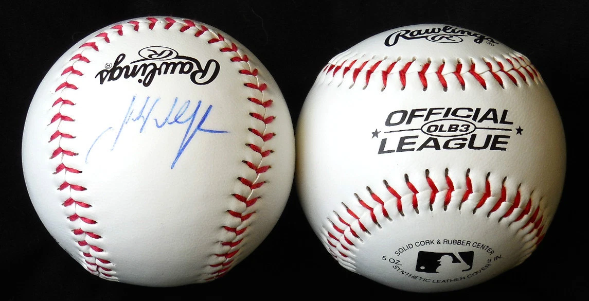 JOSH WILLINGHAM AUTOGRAPHED BASEBALL (TWINS) W/ PROOF!