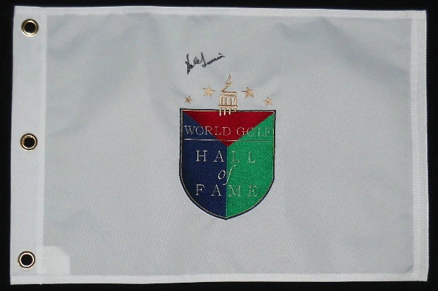 HALE IRWIN AUTOGRAPHED HALL OF FAME GOLF FLAG (W/ PROOF!)