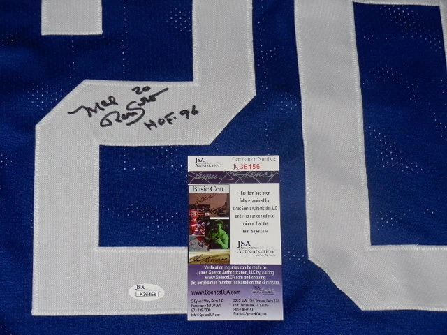 MEL RENFRO AUTOGRAPHED CUSTOM JERSEY (COWBOYS) JSA COA!