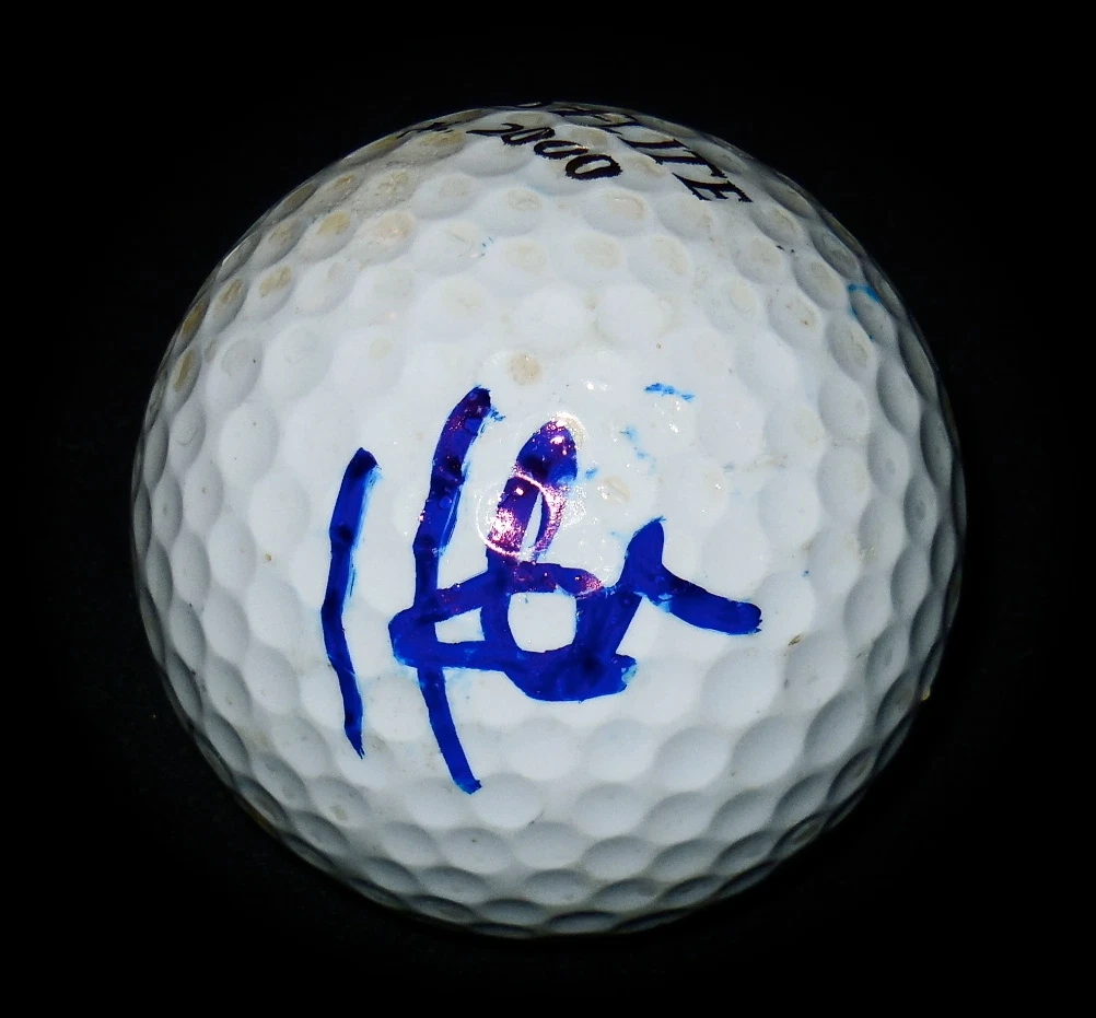 HUNTER MAHAN AUTOGRAPHED USED GOLF BALL (PGA) W/ PROOF!