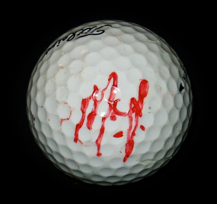 MARCUS FRASER AUTOGRAPHED USED GOLF BALL (PGA) W/ PROOF!