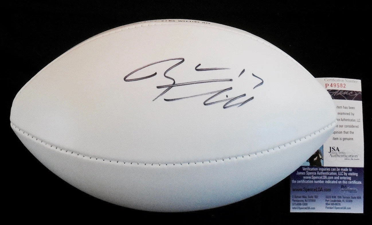 RYAN TANNEHILL AUTOGRAPHED FOOTBALL (MIAMI DOLPHINS) - JSA COA!
