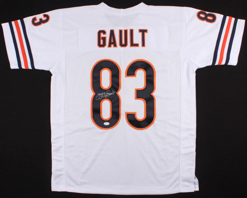WILLIE GAULT AUTOGRAPHED CUSTOM JERSEY (CHICAGO BEARS) - JSA COA!