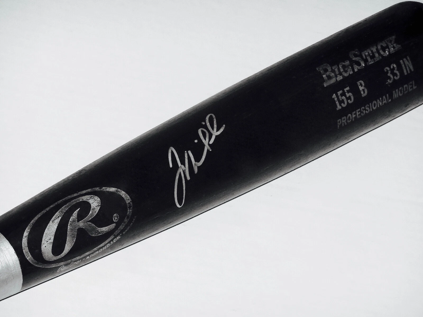 WILL MIDDLEBROOKS AUTOGRAPHED BAT (BOSTON RED SOX) - Spring Training Used Bat!