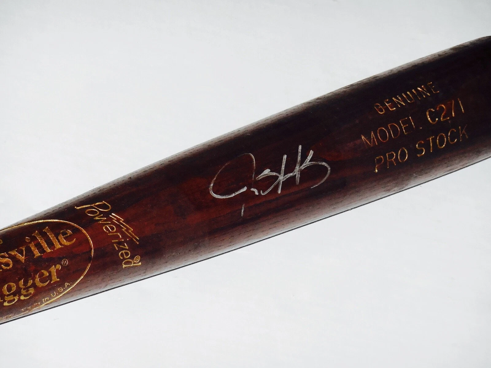 JAMES SHIELDS AUTOGRAPHED BAT (TAMPA BAY RAYS) - Spring Training Used Bat!