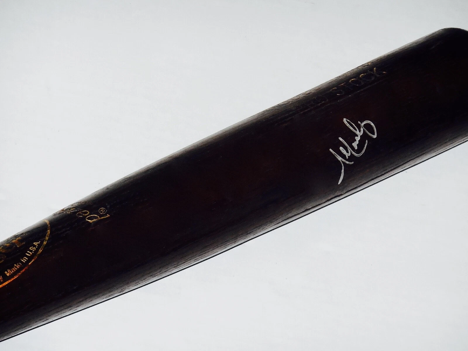 JOHN LACKEY AUTOGRAPHED BAT (RED SOX / CUBS) - Spring Training Used Bat!