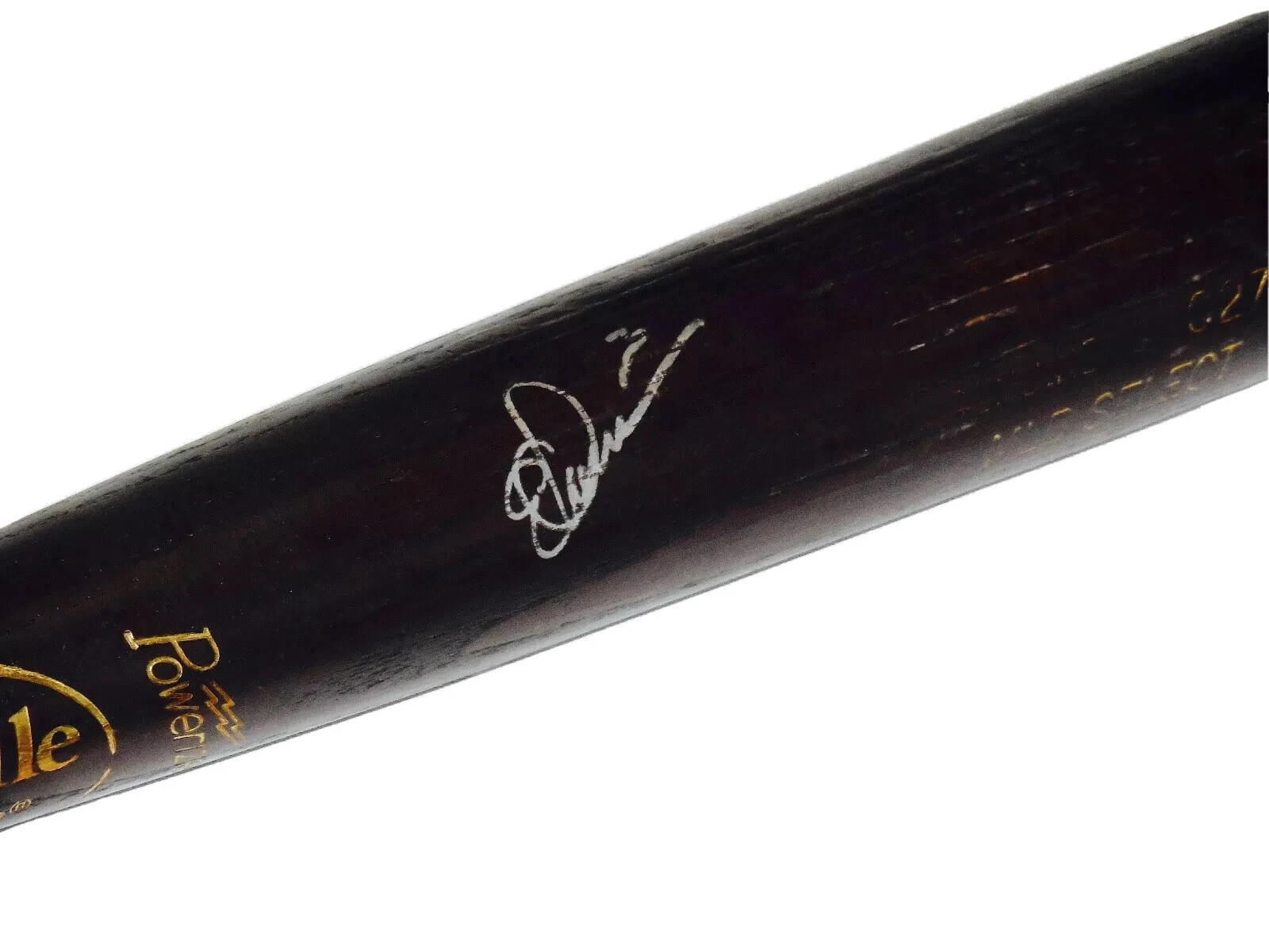 EVAN LONGORIA AUTOGRAPHED BAT (SAN FRANCISCO GIANTS) - Spring Training Used Bat!