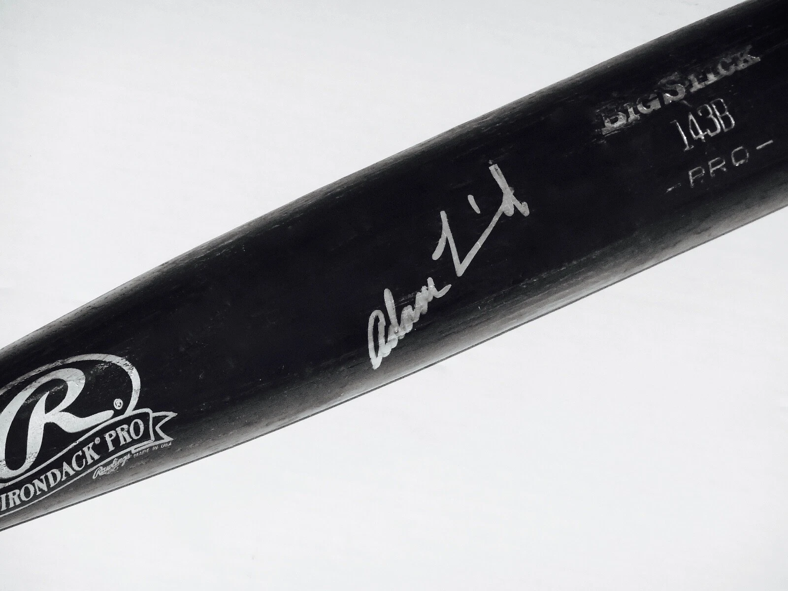 ADAM LIND AUTOGRAPHED BAT (TORONTO BLUE JAYS) - Spring Training Used Bat!