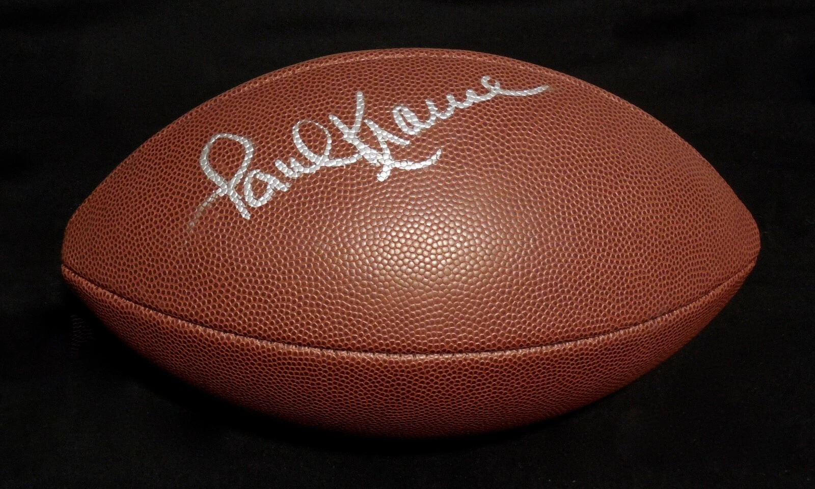 PAUL KRAUSE AUTOGRAPHED FOOTBALL (MINNESOTA VIKINGS) - JSA COA!