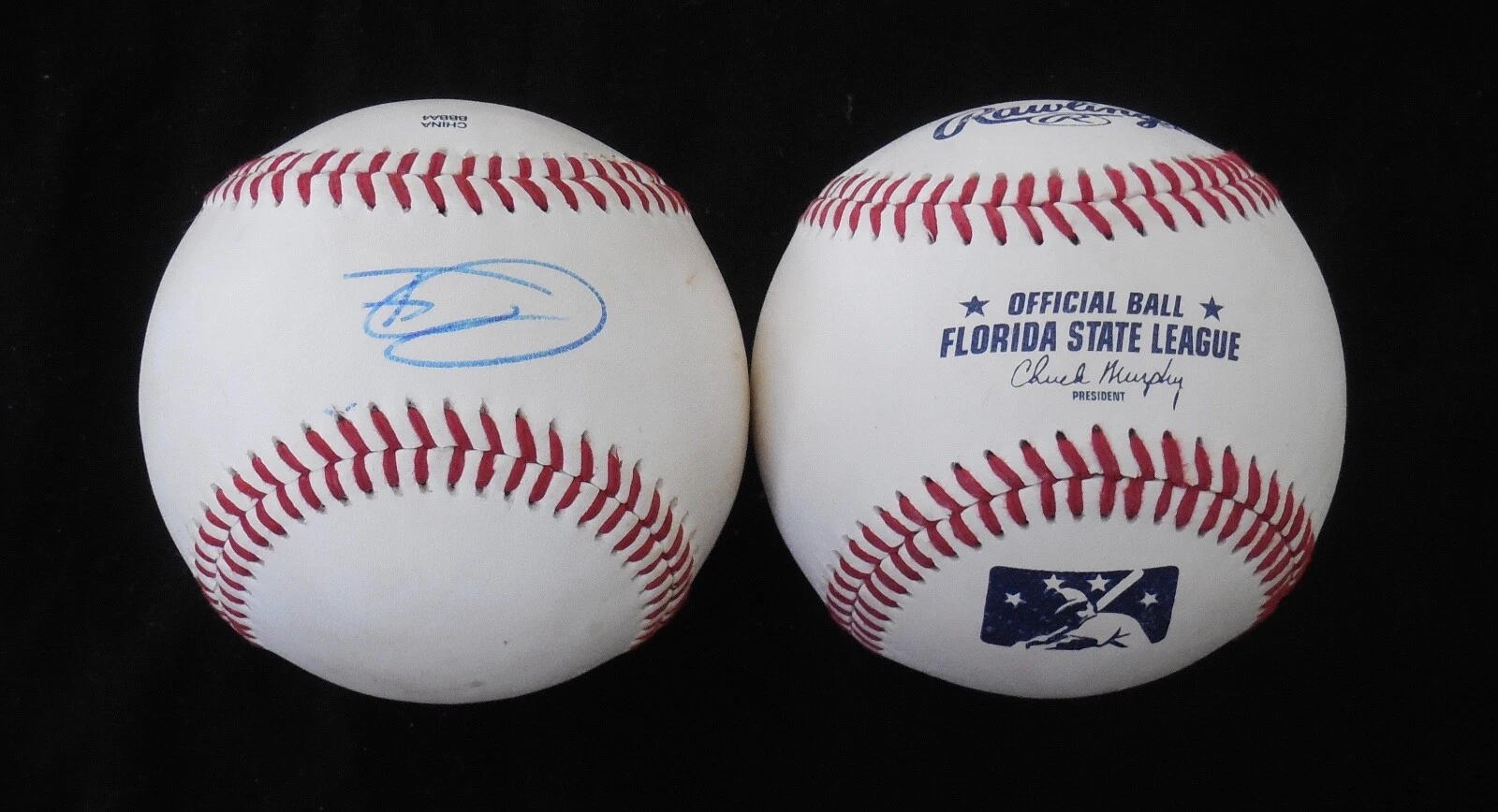 TYRELL JENKINS AUTOGRAPHED GAME USED FSL BASEBALL (BRAVES) W/ COA!