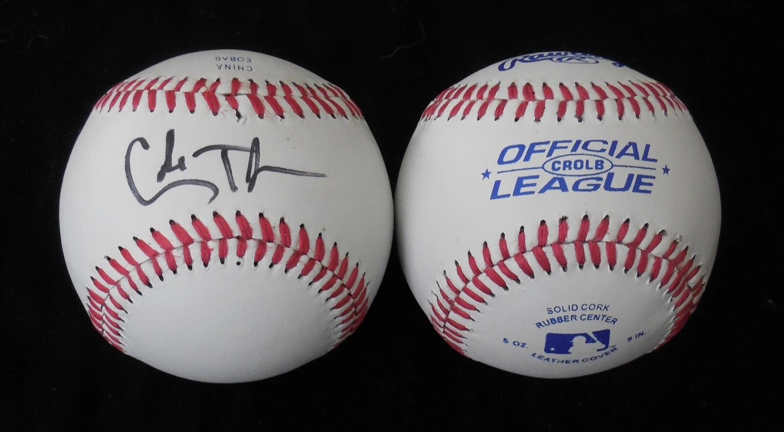 COLE TUCKER AUTOGRAPHED BASEBALL (PITTSBURGH PIRATES) - W/ COA!