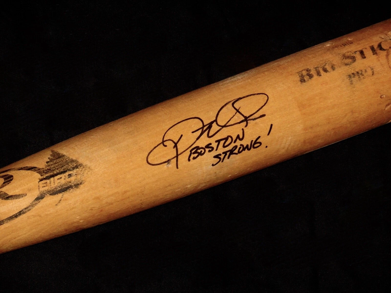 DOUG MIENTKIEWICZ AUTOGRAPHED BAT (BOSTON RED SOX) - Spring Training Used Bat!
