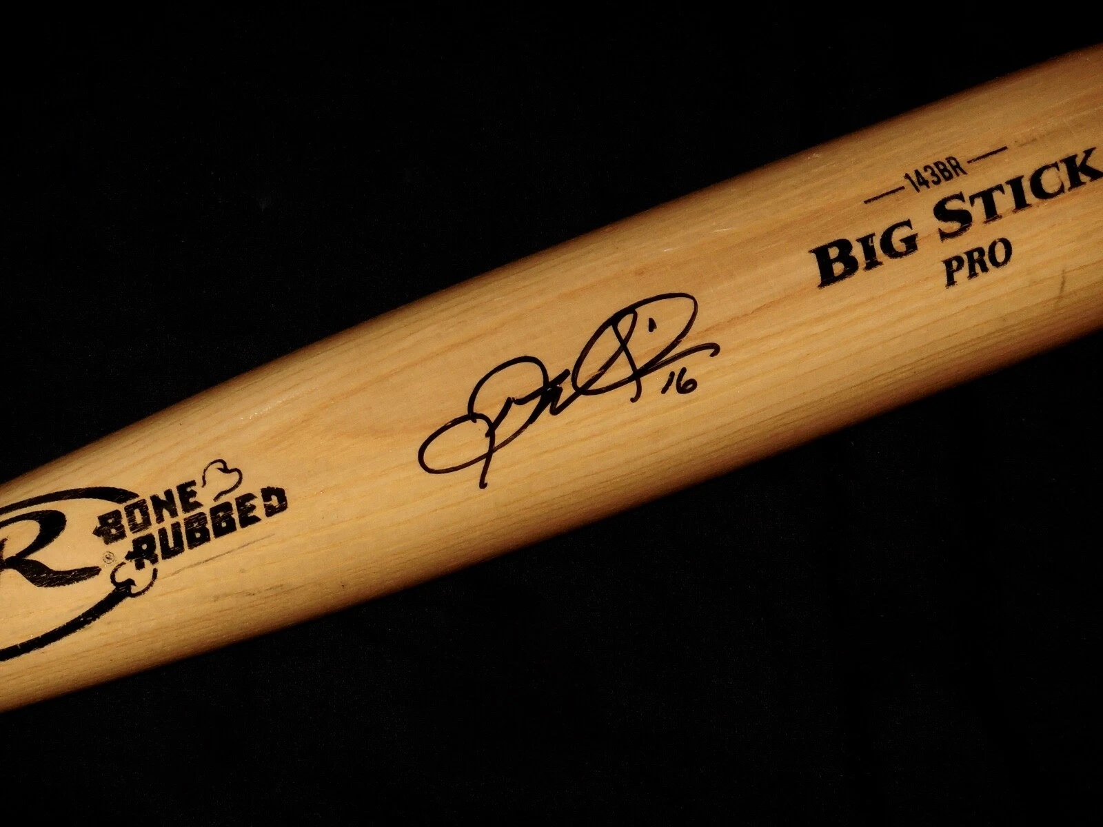 DOUG MIENTKIEWICZ AUTOGRAPHED BAT (BOSTON RED SOX) - Spring Training Used Bat!
