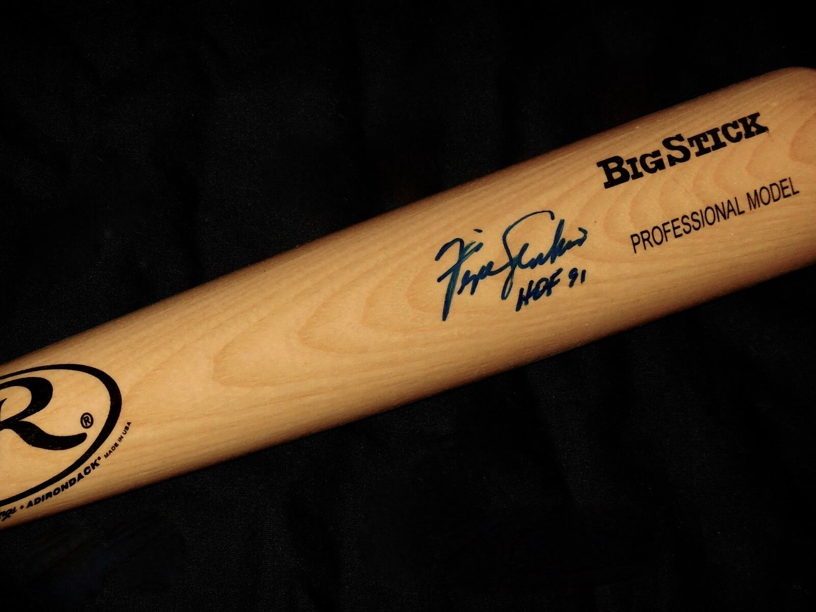 FERGUSON JENKINS AUTOGRAPHED RAWLINGS BAT (CHICAGO CUBS) - W/ COA!