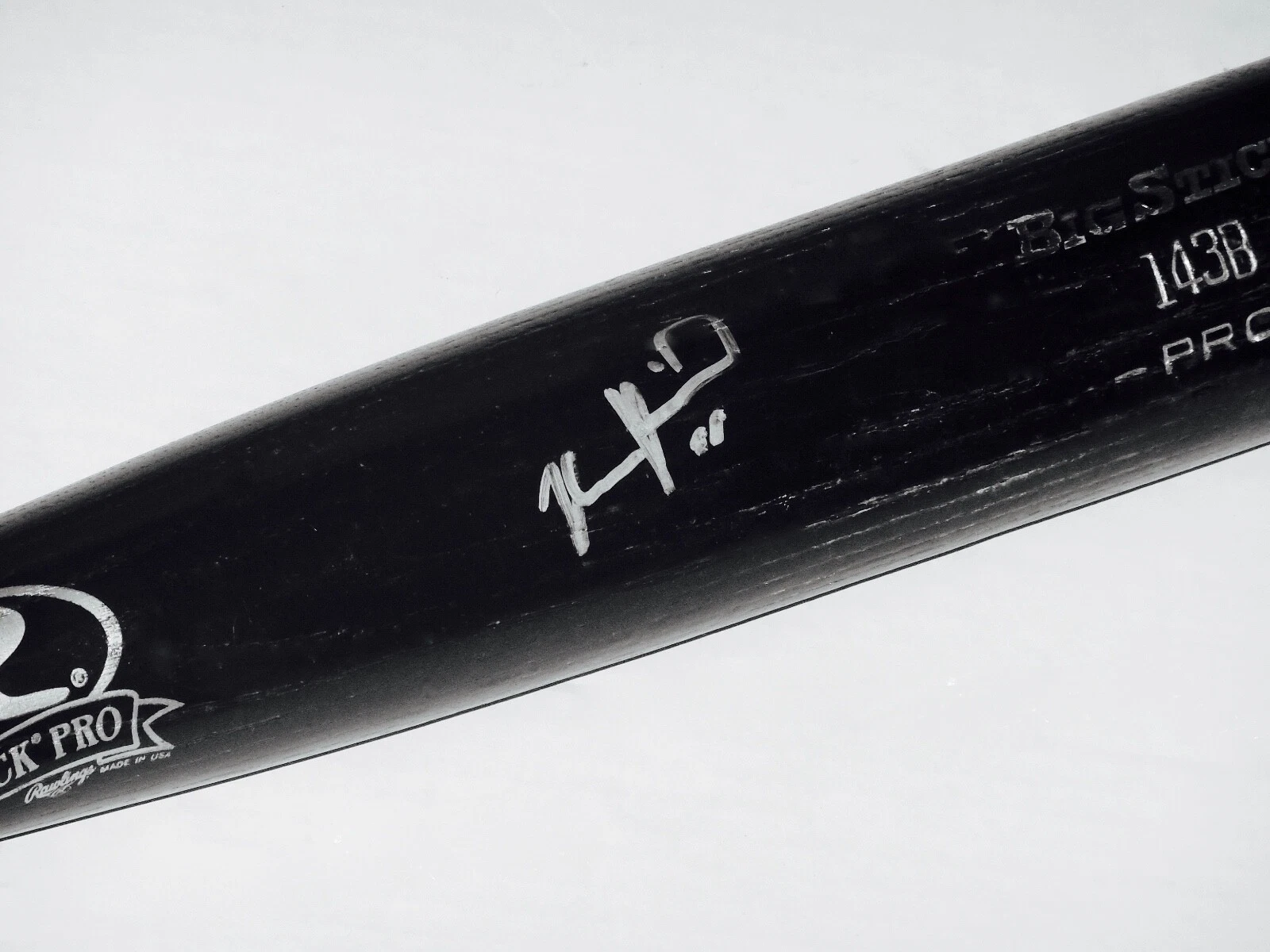 RYAN KALISH AUTOGRAPHED BAT (BOSTON RED SOX) - Spring Training Used Bat!