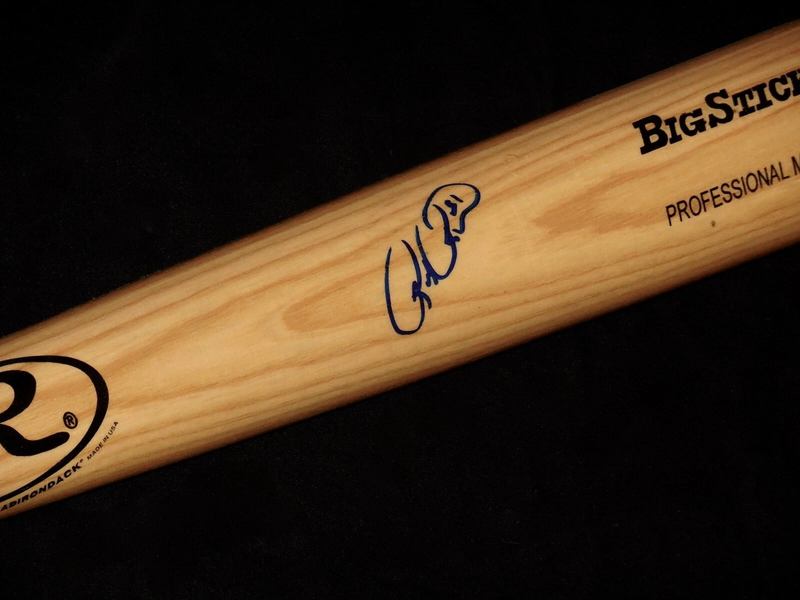 RICK REED AUTOGRAPHED RAWLINGS BAT (NEW YORK METS) - W/ COA!