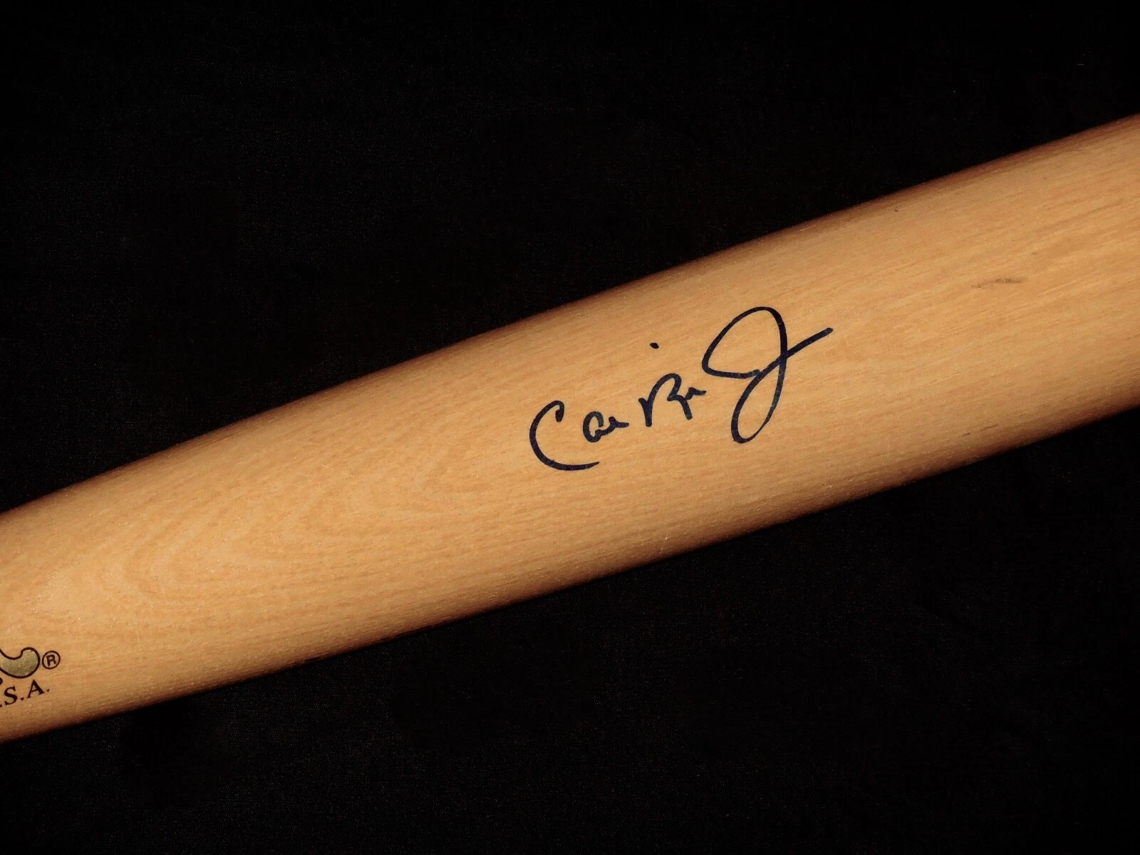 CAL RIPKEN JR AUTOGRAPHED COOPERSTOWN BAT (BALTIMORE ORIOLES) - W/ COA!