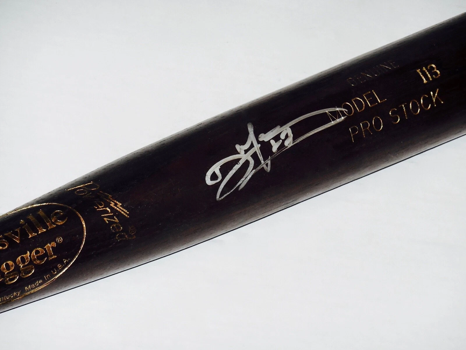 DEVEN MARRERO AUTOGRAPHED BAT (BOSTON RED SOX) - Spring Training Used Bat!