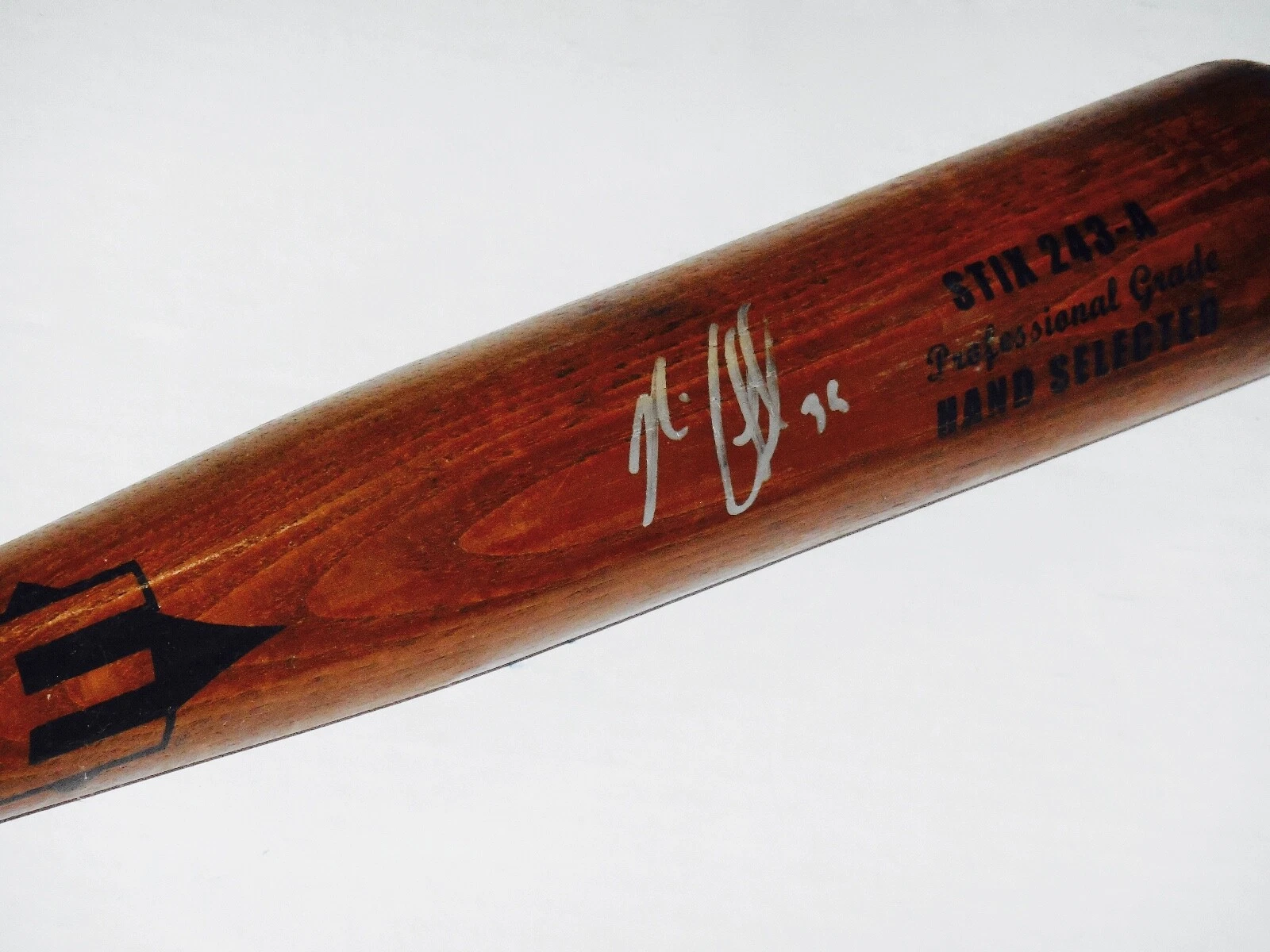 NICK CIUFFO AUTOGRAPHED BAT (TAMPA BAY RAYS) - Spring Training Used Bat!