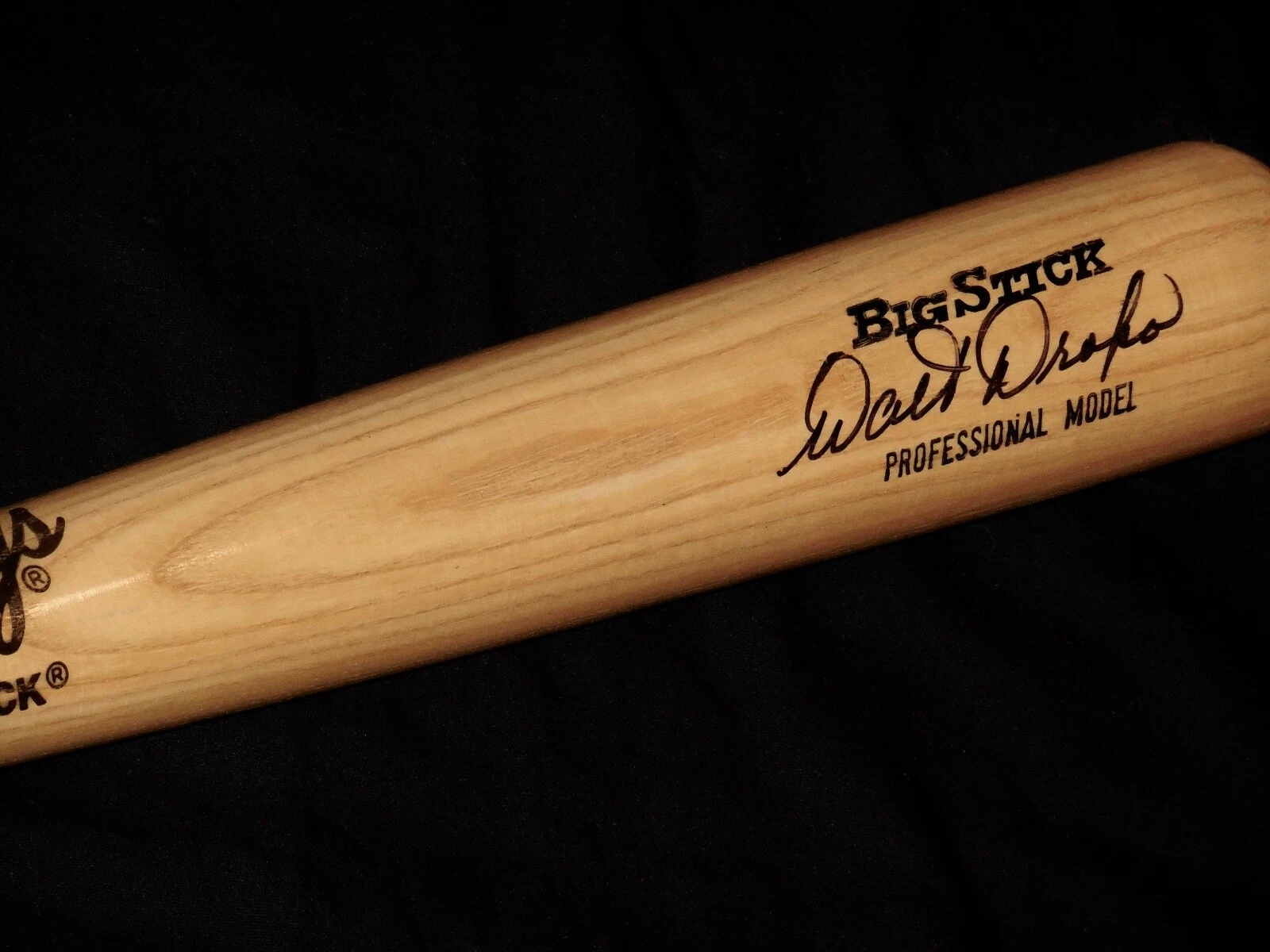 WALT DROPO AUTOGRAPHED RAWLINGS BAT (BOSTON RED SOX) - W/ COA! - 1950 AL ROY!