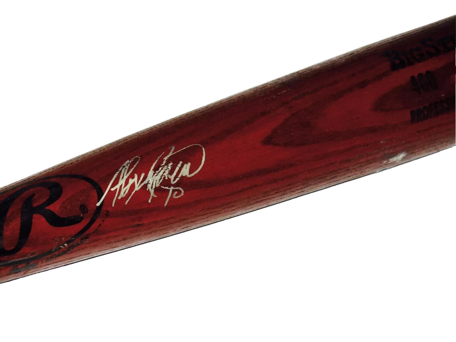 ALEXEI RAMIREZ AUTOGRAPHED BAT (CHICAGO WHITE SOX) - Spring Training Used Bat!