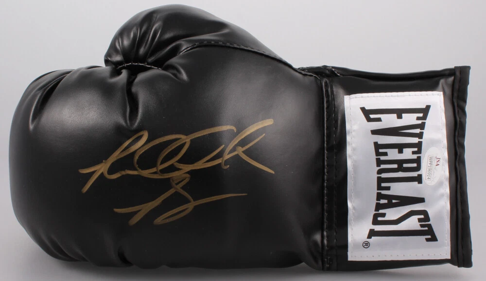 RIDDICK BOWE AUTOGRAPHED EVERLAST BOXING GLOVE - JSA COA!