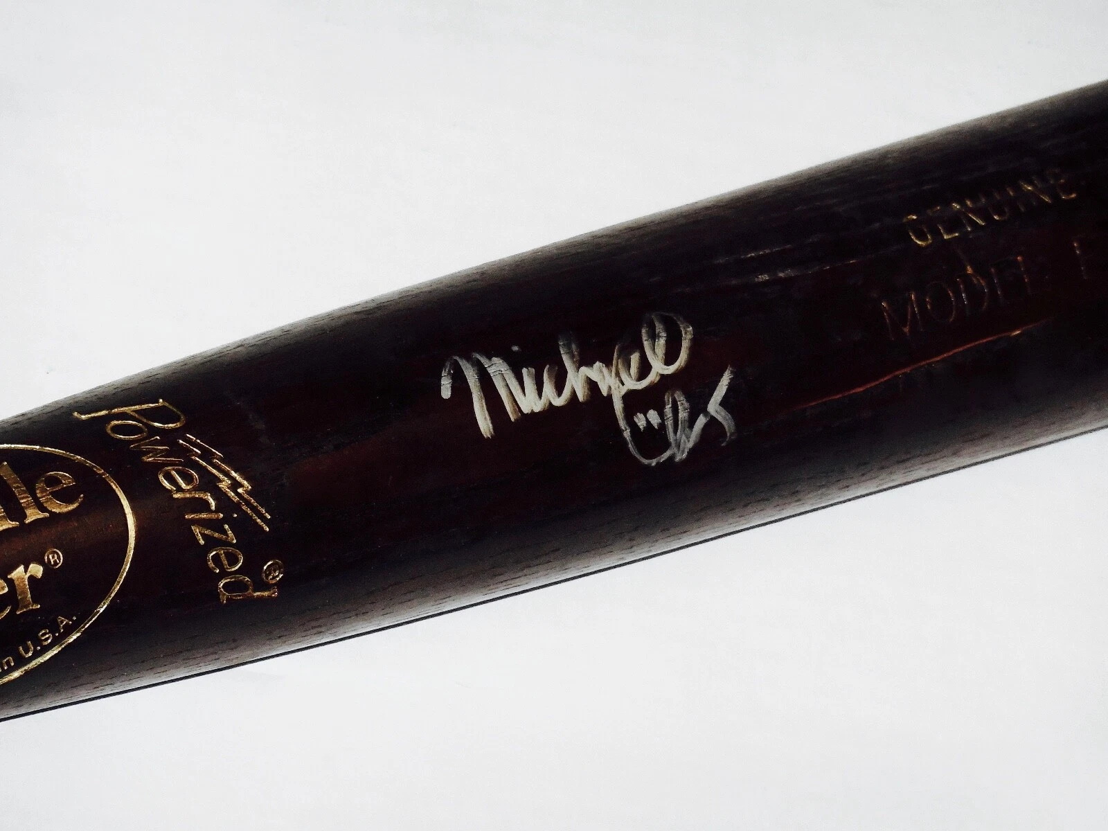 MICHAEL CHAVIS AUTOGRAPHED BAT (BOSTON RED SOX) - Spring Training Used Bat!