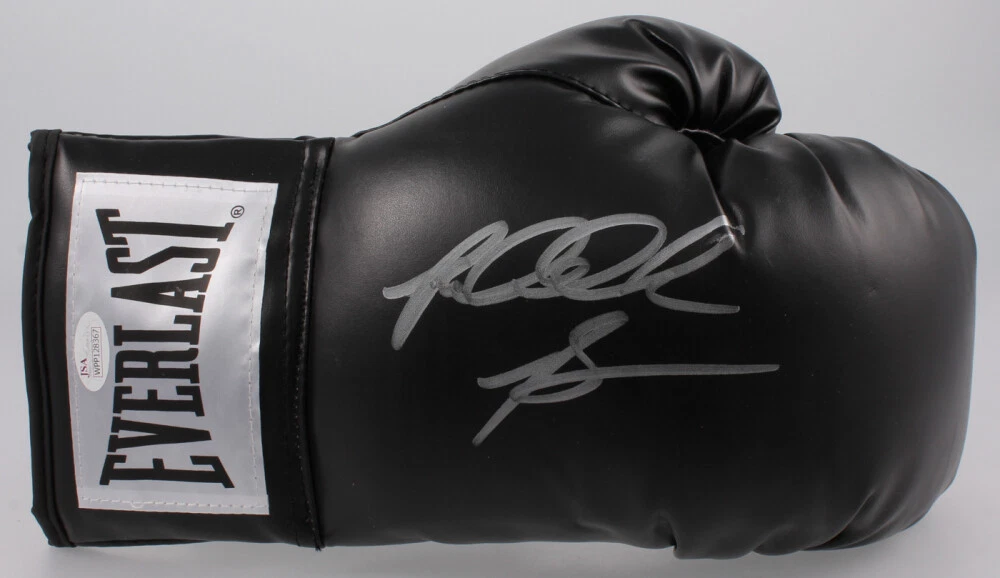 RIDDICK BOWE AUTOGRAPHED EVERLAST BOXING GLOVE - JSA COA!