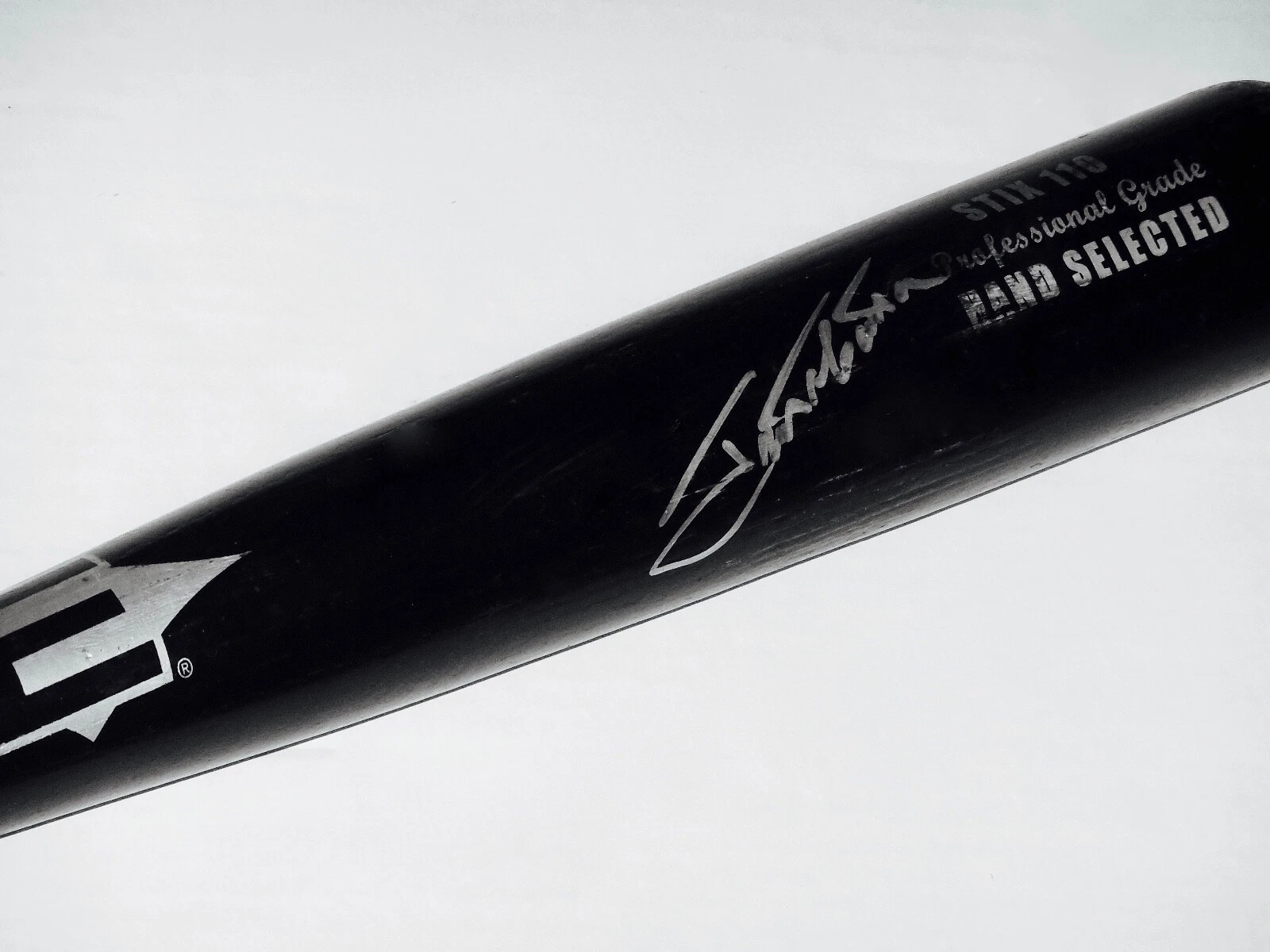 JOSE TABATA AUTOGRAPHED BAT (PITTSBURGH PIRATES) - Spring Training Used Bat!