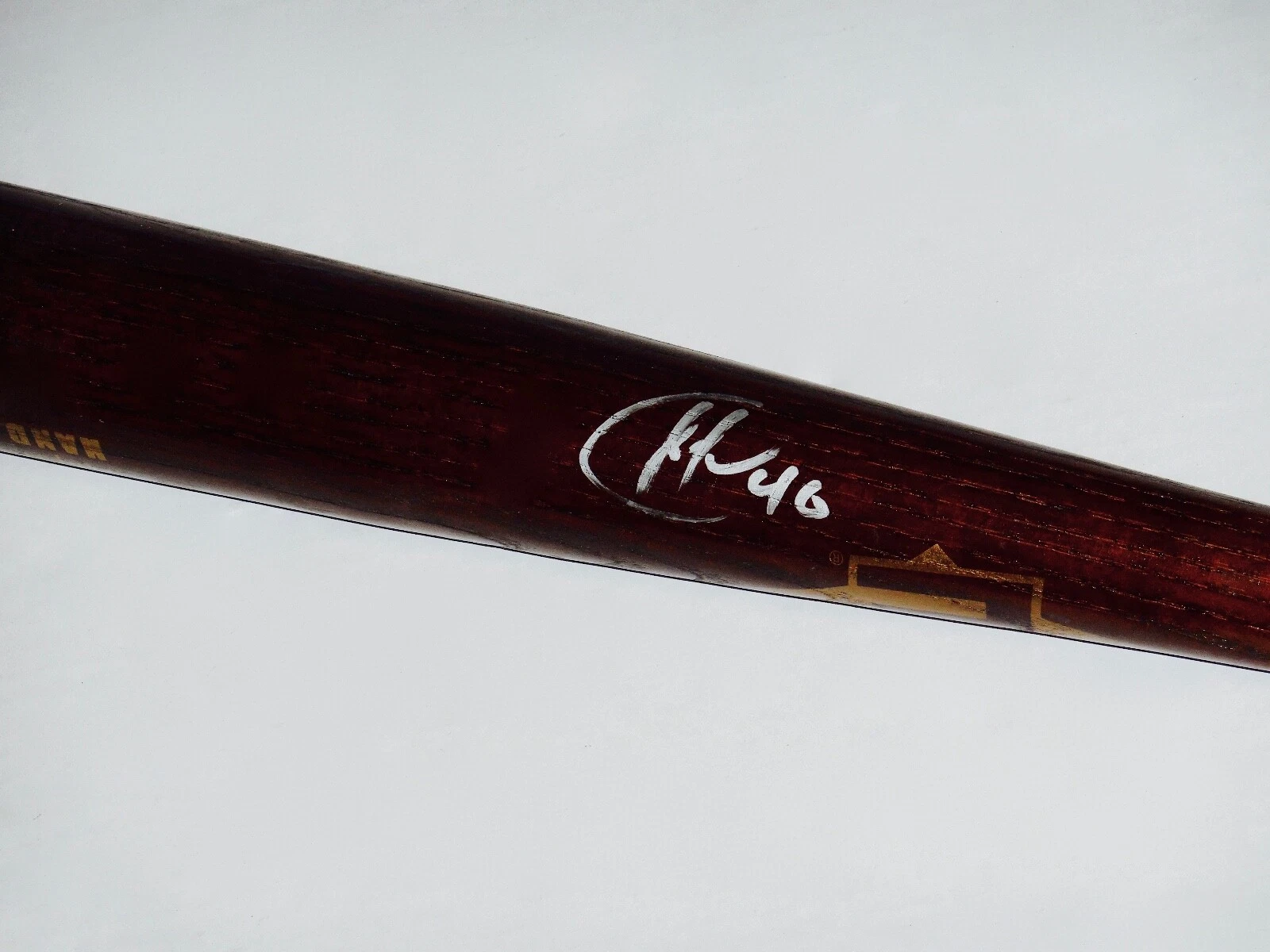 JOSE VALVERDE AUTOGRAPHED BAT (DETROIT TIGERS) - Spring Training Used Bat!