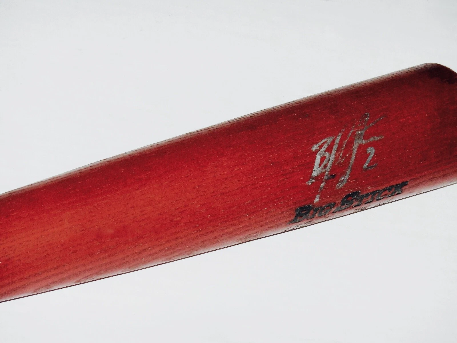 B.J. UPTON AUTOGRAPHED BAT (TAMPA BAY RAYS) - Spring Training Used Bat!